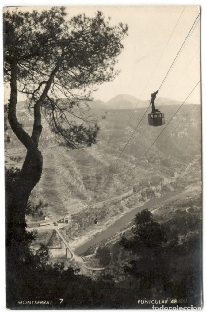 Postales: POSTAL FOTOGRAFICA - MONTSERRAT - FUNICULAR AEREO. N&ordm;7