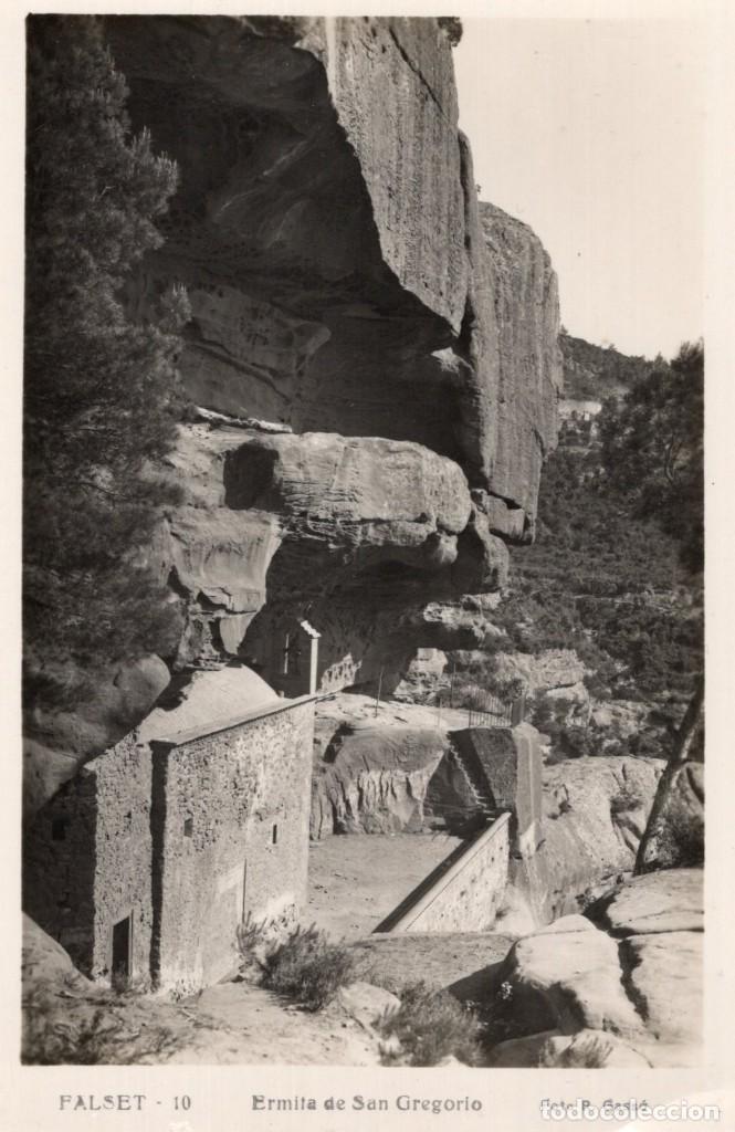Postales: falset. 10 ermita. gass&oacute; - Foto 1