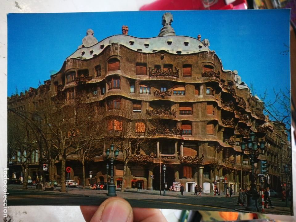 Postales: Postal LA PEDRERA Obra del Arquitecto Gaud&iacute; N B 0141 KOLORHAM S/C