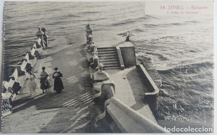 Postales: SITGES ED.ROISIN 38 BALUARTE - Foto 1