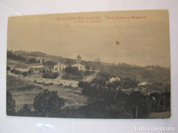 Postkarten: LLINAS DEL VALLES-TORRE COMAS Y MASFERRER-ROISIN-10-POSTAL ANTIGUA-VER REVERSO-(79.503)