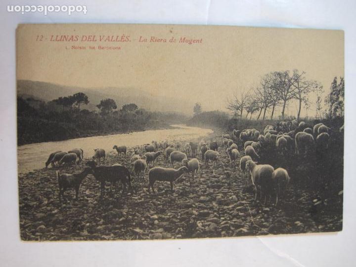 Postkarten: LLINAS DEL VALLES-LA RIERA DE MOGENT-ROISIN-12-POSTAL ANTIGUA-VER REVERSO-(79.505)