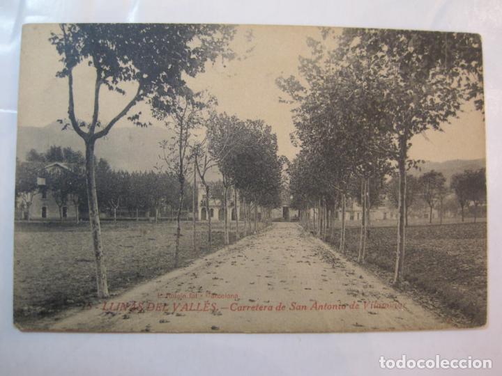 Cartes Postales: LLINAS DEL VALLES-CARRETERA SANT ANTONIO DE VILAMAJOR-ROISIN-15-POSTAL ANTIGUA-VER REVERSO-(79.509)