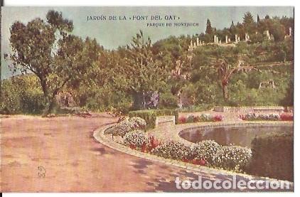 Postkarten: ANTIGUA POSTAL UPU 626 JARDIN DE LA FONT DEL GAT PARQUE DE MONTJUICH EDICIONES VICTORIA