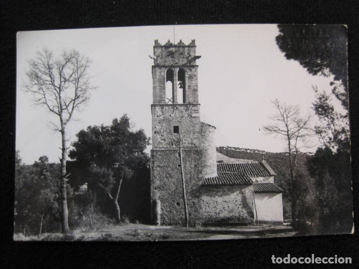 Cartes Postales: LLINAS DEL VALLES-IGLESIA DE COLLSABADELL-FOTO CUYAS-POSTAL ANTIGUA-VER REVERSO-(79.536)
