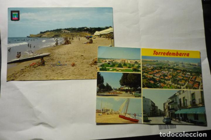 Postales: LOTE POSTALES COMARRUGA-TORREDEMBARRA&iexcl;&iexcl;1 ESCRITA&iexcl;&iexcl;