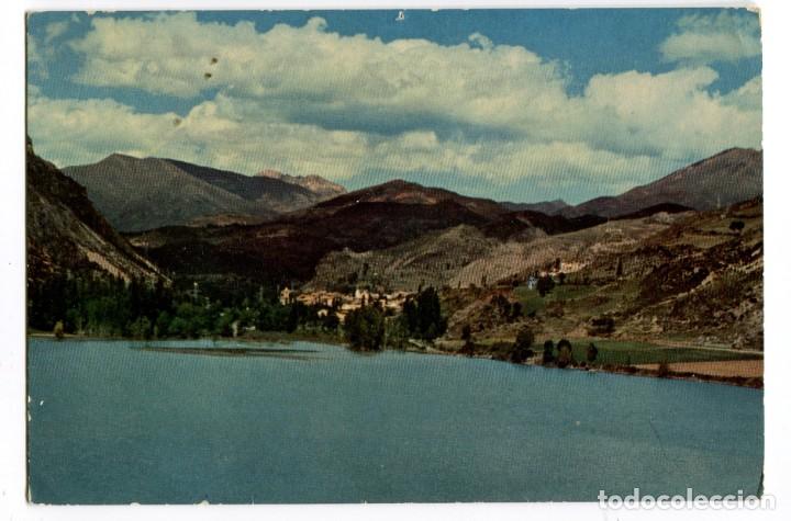 Postales: m01688 Pont De Suert Vista General Al Fondo El Aneto Campa&ntilde;a N&ordm;1447