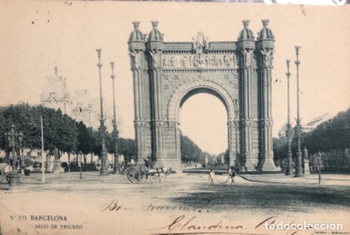 Postales: Postal de Barcelona 1904 - Foto 1