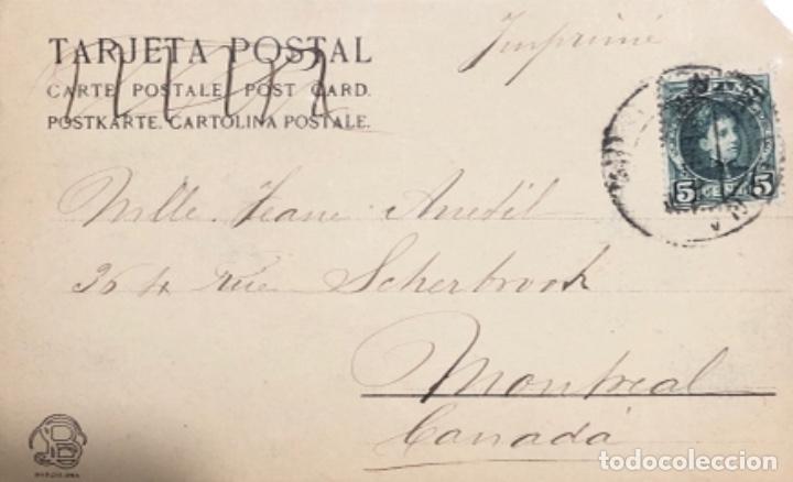 Postales: Postal de Barcelona 1904 - Foto 2