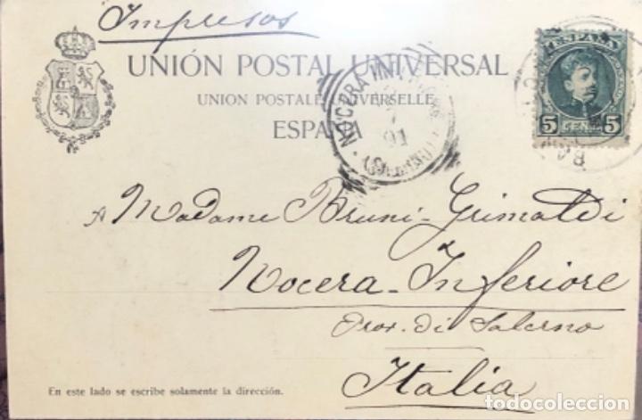 Postales: Postal de Barcelona 1901 - Foto 2