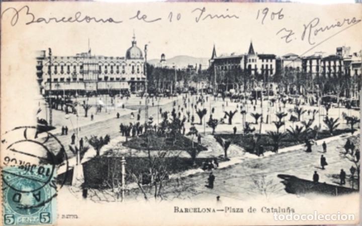 Postales: Postal de Barcelona 1906 - Foto 1