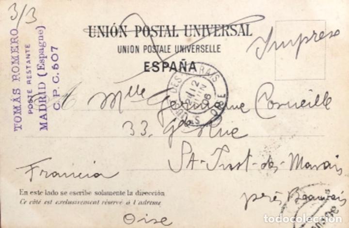Postales: Postal de Barcelona 1906 - Foto 2
