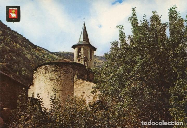 Postkarten: m02000 Areu Vista Parcial De La Iglesia 1974 Escudo De Oro N&ordm;125