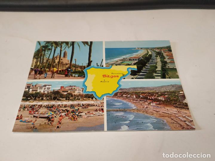 Postales: GARRAF - POSTAL SITGES - PLAYA DE ORO - Foto 1