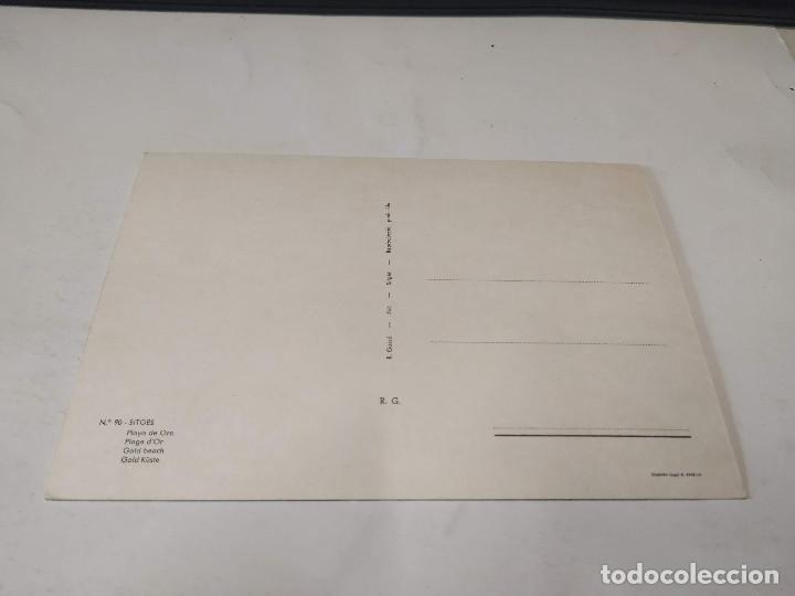 Postales: GARRAF - POSTAL SITGES - PLAYA DE ORO - Foto 2