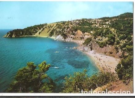 Postales: POSTAL A COLOR CAMPING CALA LLEVADO TOSSA COSTA BRAVA N&ordm; 5 PLAYA DE LLORELL 1976 M FABREGAS