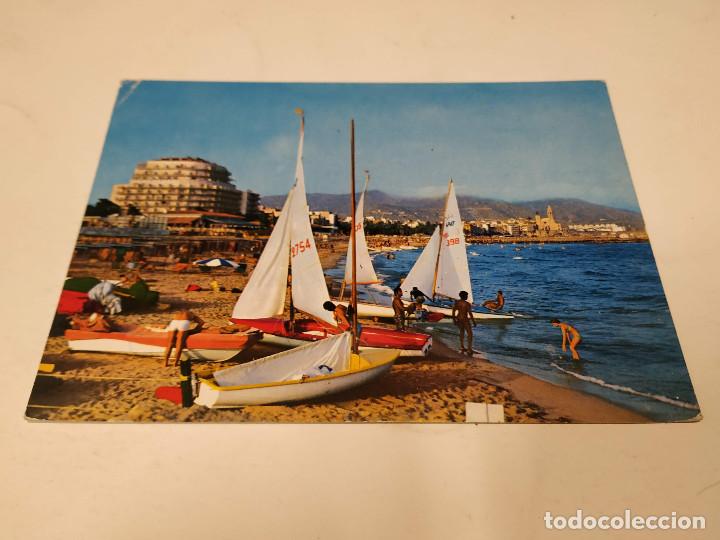 Postales: GARRAF - POSTAL SITGES - PLAYA - Foto 1