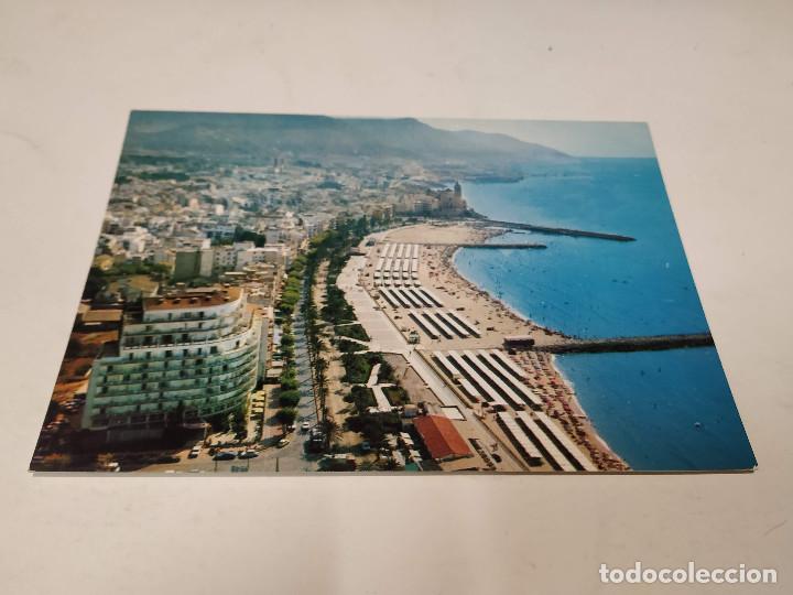 Postales: GARRAF - POSTAL SITGES - VISTA A&Eacute;REA - Foto 1