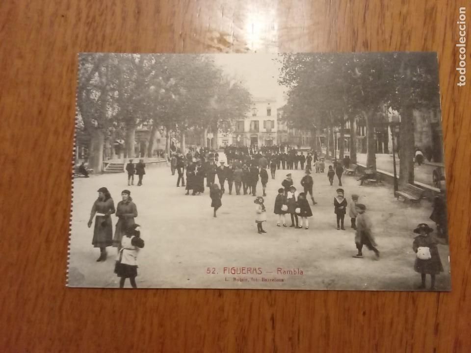 Postales: FIGUERAS RAMBLA. L. ROIS&Iacute;N - Foto 1