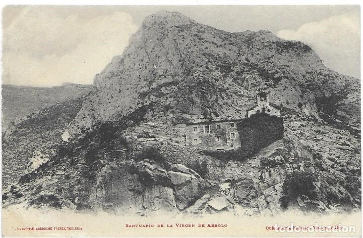 Postales: POSTAL LERIDA SANTUARIO DE LA VIRGEN DE ARBOLO LABOUCHE