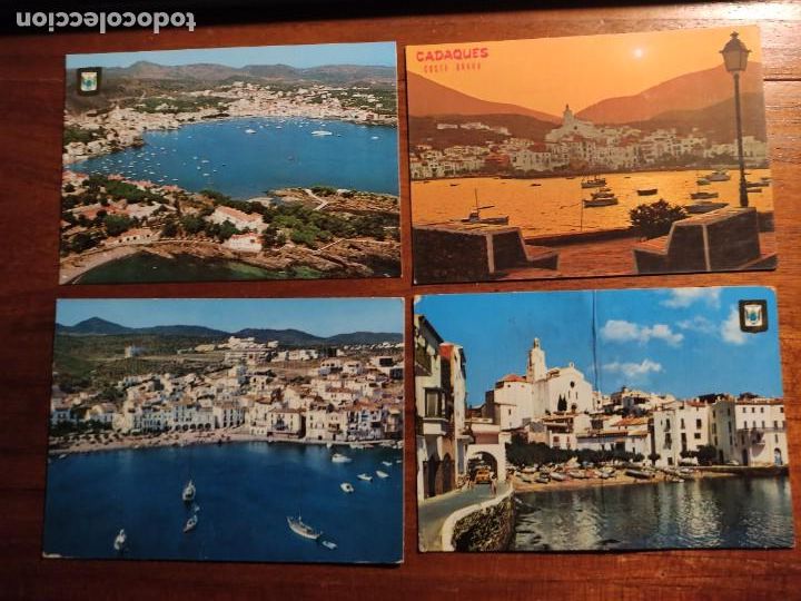 Postales: 4 postales Cadaqu&eacute;s (una escrita) 1979 - Foto 1
