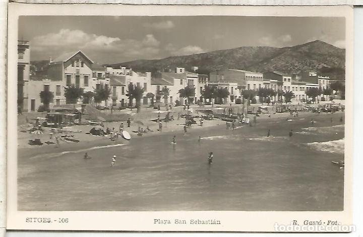 Postales: BARCELONA SITGES SIN ESCRIBIR - Foto 1