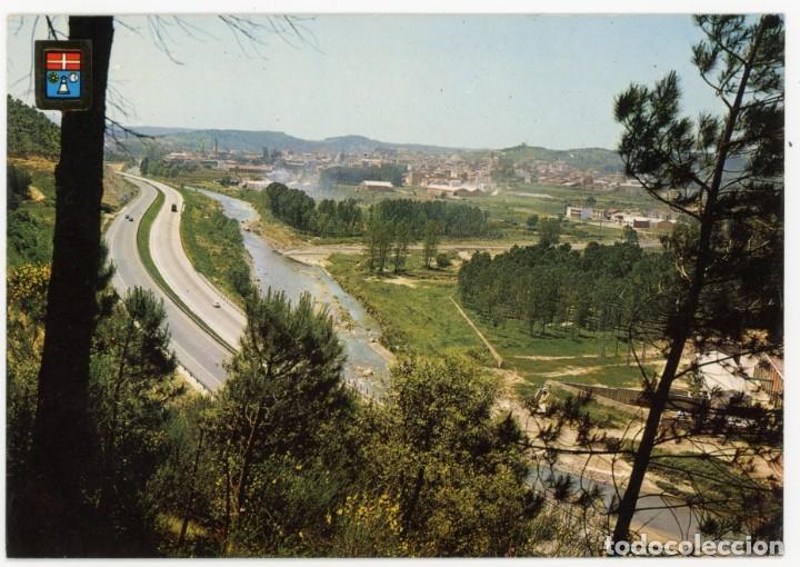 Postkarten: m02079 6792 sant celoni vista general y autopista 1973 escudo de oro n&ordm;1