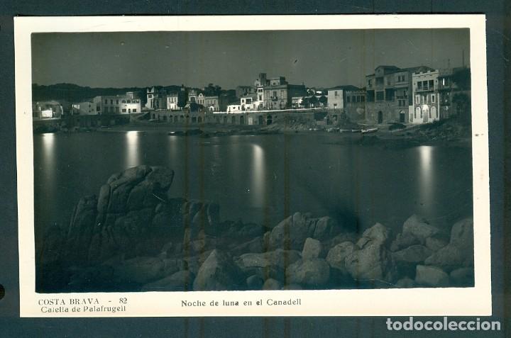 Postkarten: NUMULITE P0512 Postal Costa Brava 82 Calella de Palafrugell Noche de luna en el canadell No escrita
