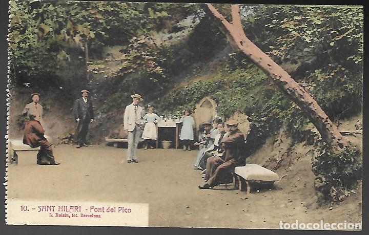 Cartes Postales: POSTAL, 10 - SANT HILARI - FONT DEL PICO. ROISIN. S/C.