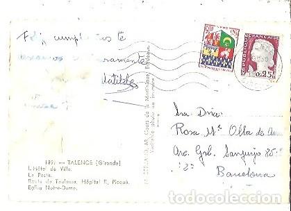 Postales: ANTIGUA POSTAL JUNEDA 1967 - Foto 2