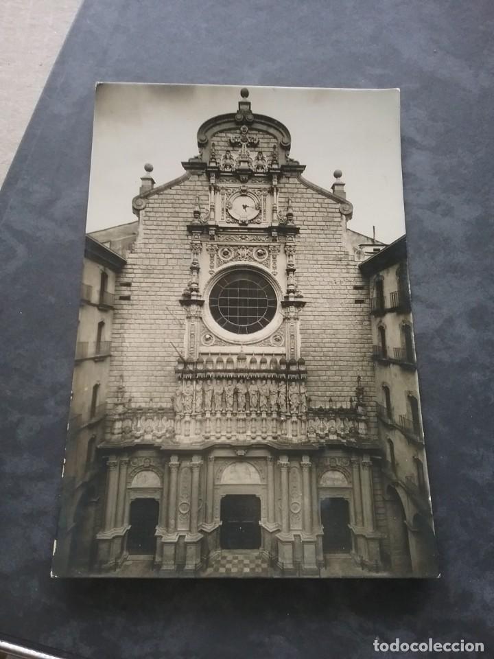 Postales: Postal bas&iacute;lica de Montserrat. Catalu&ntilde;a (395)