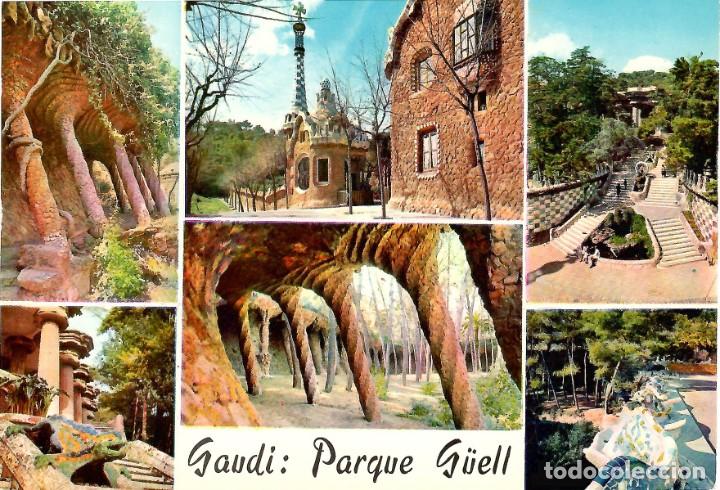 Postales: N&ordm; 2.122-BARCELONA. Gaud&iacute;: Parque G&uuml;ell. Sin circular. ED. A. ZERKOWITZ