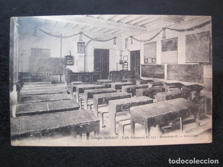 Postkarten: BARCELONA-COLEGIO IBERICO-CALLE SALMERON-UNA CLASE-POSTAL ANTIGUA-(79.825)