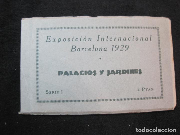 Postcards: BARCELONA-EXPOSICION INTERNACIONAL 1929-PALACIOS Y JARDINES-BLOC CON 12 POSTALES-VER FOTOS-(79.959)