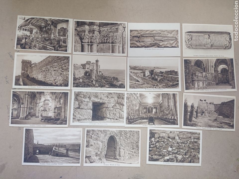 Postales: SUPER LOTE 35 POSTALES DE TARRAGONA - Foto 3