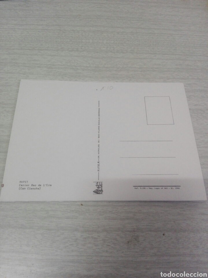 Postales: Postal rupit carrer bac de lera - Foto 2