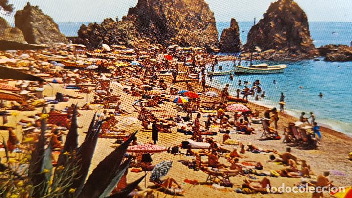 Postales: POSTAL PLAYA - TOSSA DE MAR - GIRONA - Foto 2