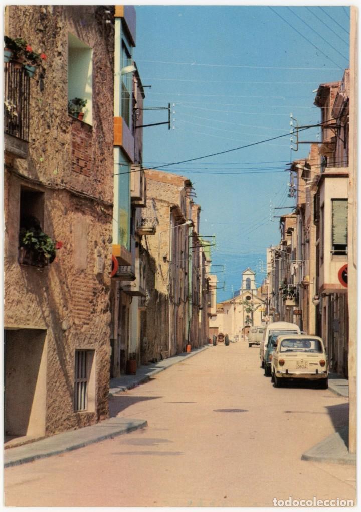 Postkarten: m02250 montbrio calle san antonio 1977 magi seat 850