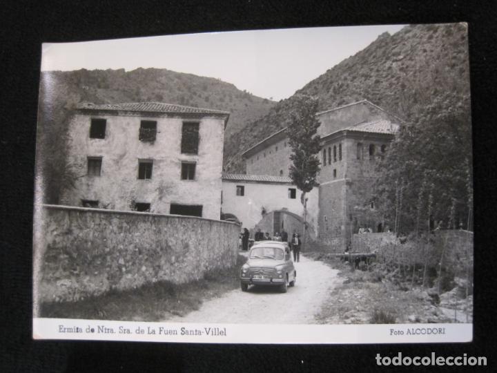 Postcards: ERMITA DE NUESTRA SE&Ntilde;ORA DE LA FUENSANTA-VILLEL-FOTO ALCODORI-REVERSO BLANCO-POSTAL ANTIGUA-(80.079)