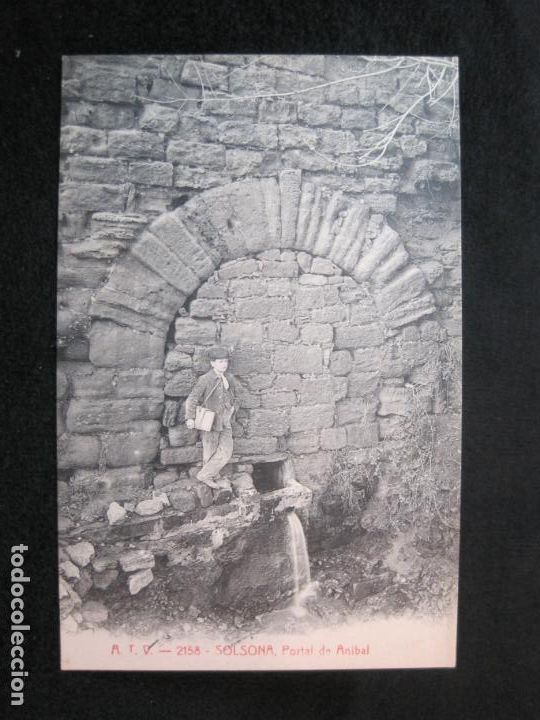 Cartoline: SOLSONA-PORTAL DE ANIBAL-ATV 2158 A.T.V.-POSTAL ANTIGUA-(80.139)