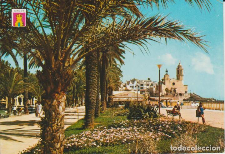 Postales: (232) SITGES . PASEO DE LA RIBERA - Foto 1