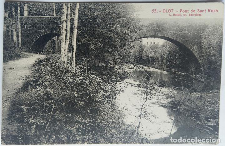 Postales: OLOT PONT DE SANT ROCH - Foto 1