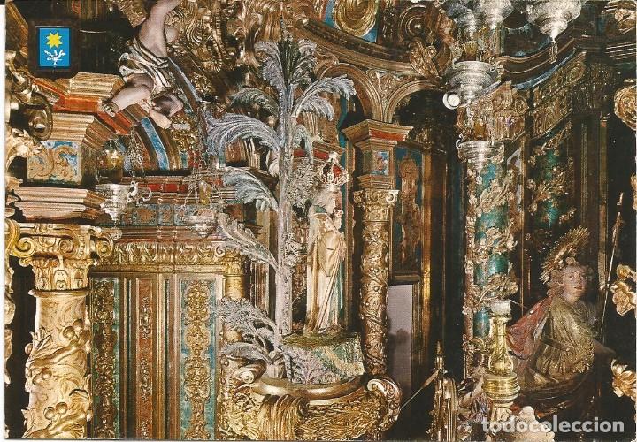 Postales: [POSTAL] Detall. Altar Major. Sta. Maria del Miracle. Riner. Solson&eacute;s.(Lleida) (sin circular)