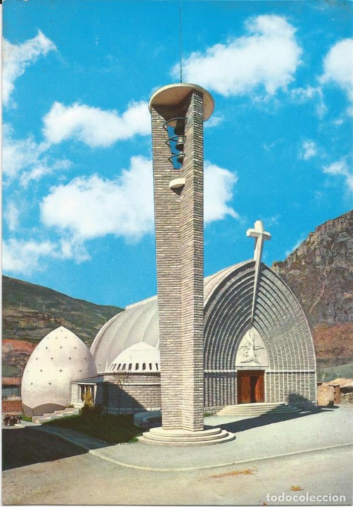 Postales: [Postal] Iglesia parroquial. Pont de Suert (Lleida) (sin circular)
