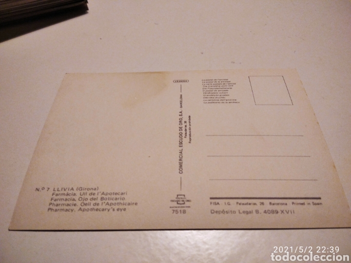 Postales: Llivia, farmacia - Foto 2