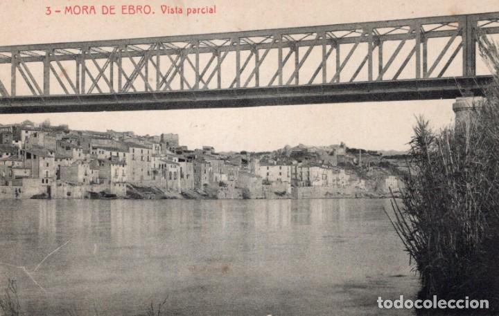 Postales: Mora de Ebro. 3 Vista Parcial. Thomas - Foto 1