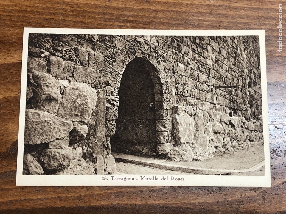 Postales: POSTAL 28.- TARRAGONA: Muralla del Roser - Foto 1