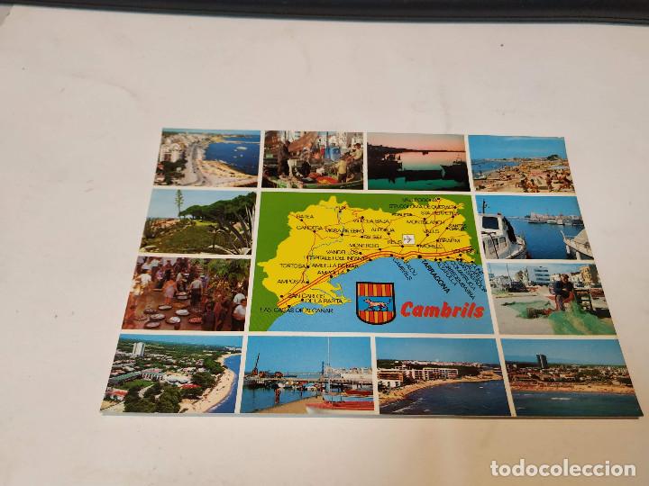 Postales: BAIX CAMP - POSTAL CAMBRILS - DIVERSOS ASPECTOS DE LA CUIDAD - Foto 1