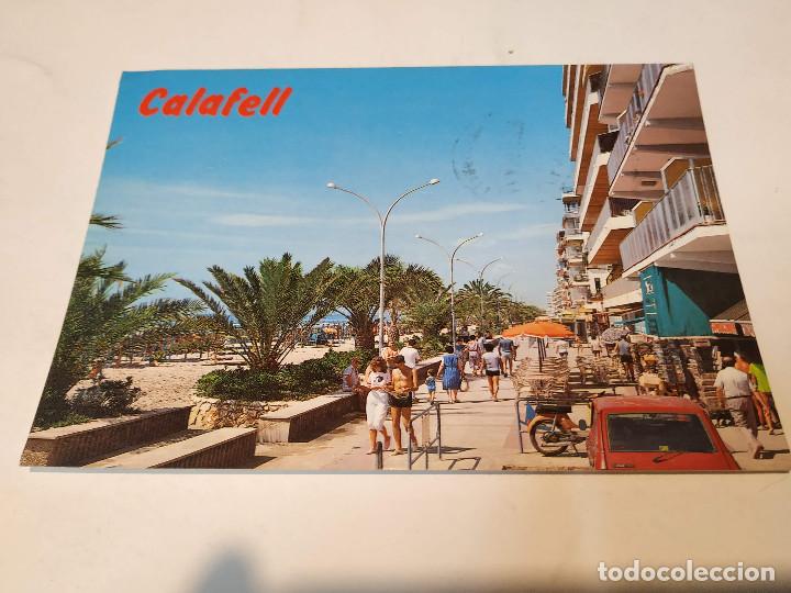 Postales: BAIX PENED&Eacute;S - POSTAL CALAFELL - PLAYA - Foto 1