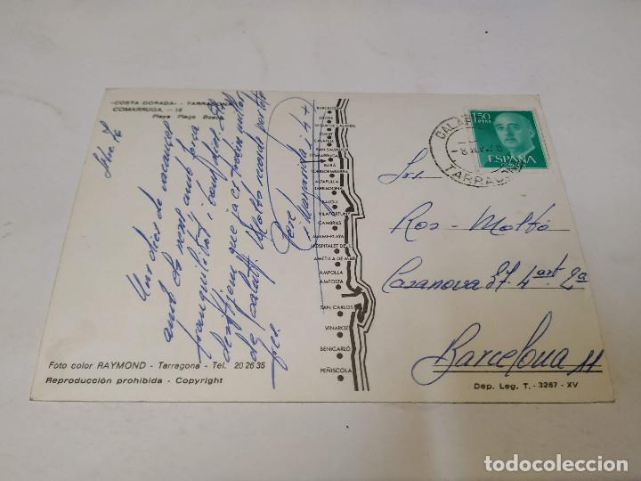 Postales: BAIX PENED&Eacute;S - POSTAL COMARRUGA - PLAYA - Foto 2